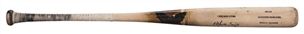 2007 Alfonso Soriano Game Used and Signed Original Maple Bat Co. AS12 Model Bat (PSA/DNA GU 10 & JSA)